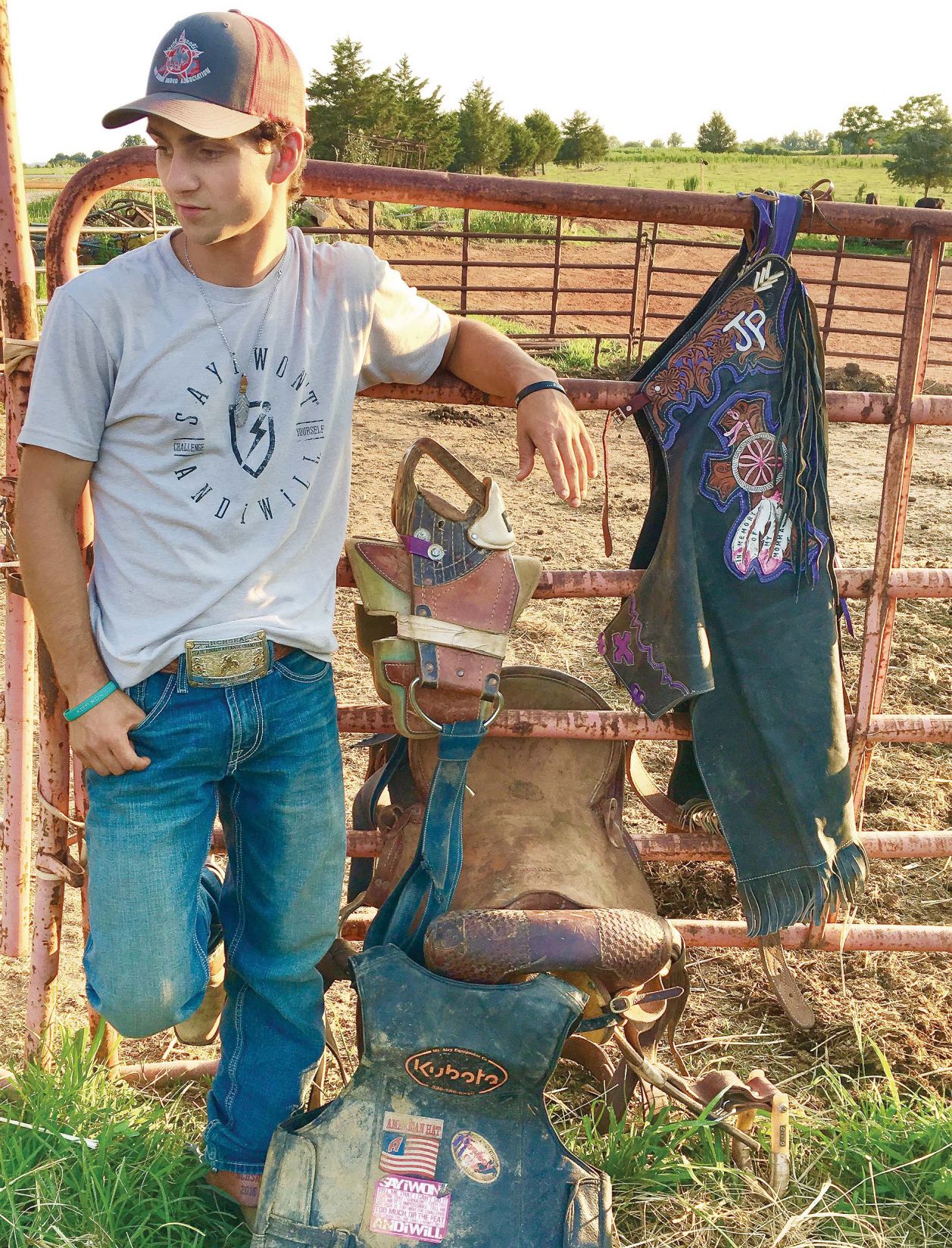 Latino bareback ranch adventure